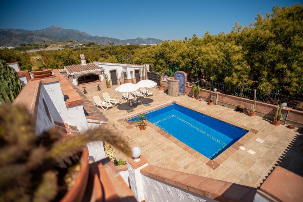 Casa Rural En Nerja Villa Ruisol By Centrall Alquileres Turisticos Exteriör bild